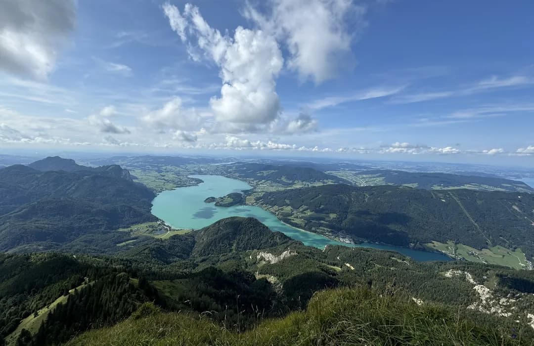 Blick über das Salzkammergut
